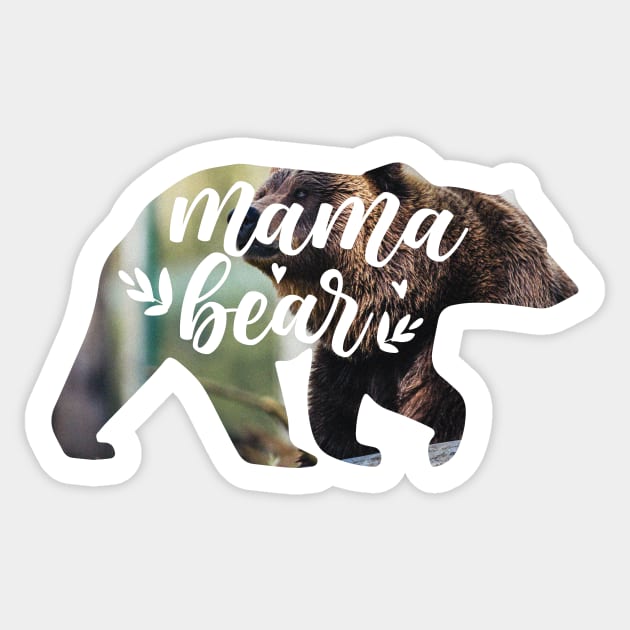 Mama Bear Sticker by rmcbuckeye